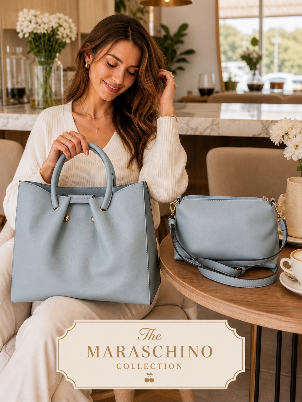 Valentina Silva Matching Tote & Crossbody Set | Quiet Luxury